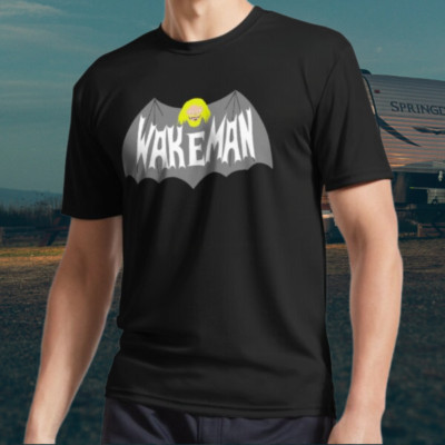 Na Na Na Na Wakeman! Active Logo T-Shirt Funny Size S to 5XL