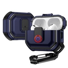 Rugged Protective Case with Secure Lock Clip for AirPods Pro 2nd Generation -
