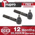 <!--F#f_0-->2x Trupro Tie Rod Ends for Jeep Wrangler JK 2.8L 3.6L 3.8L 07-18 to Pittman Arm<!--F/-->