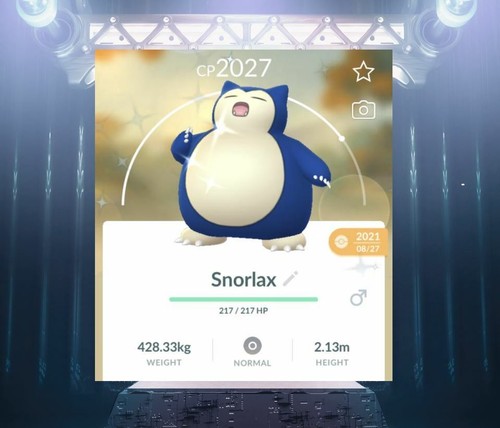 Pokemon Go Shiny Snorlax Unregistered Ok Reliable Service Ebay