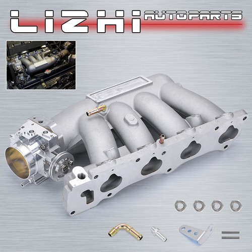 Base Intake Manifold With Throttle Body For 0611Civic Si K20 Z3 0408