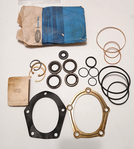 NOS 1961 1962 1963 1964 Ford Lincoln Power steering gear box Seal kit C1VY-3C538