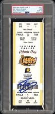 SHAQUILLE O’NEAL SIGNED 2000 NBA FINALS GAME 5 FULL TICKET LAKERS PSA 3💎AUTO 10