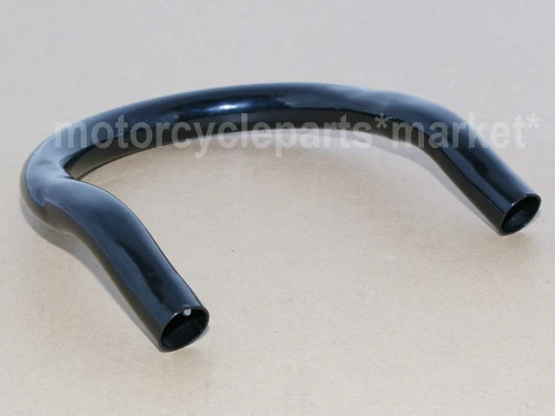 Black 1" Tube Cafe Racer Seat Frame Hoop Brat Loop 210MM Upswept For Honda CB GS - Picture 8 of 10