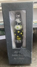 LSArts Wine Bottle Stopper “Unique” 4 1/2”