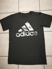 Adidas Mens T Shirt S/p The Go-To Tee Grey Logo