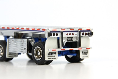 Sword SW2062S East Flatbed Trailer w/Bulkhead Original Box 1/50 Die-cast MIB - Picture 2 of 4