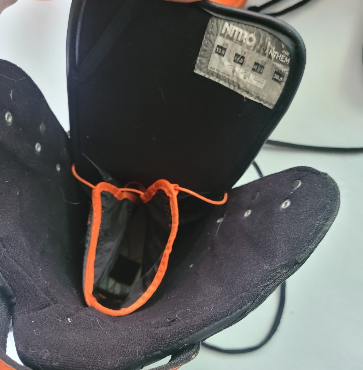 Nitro Anthem Snowboarding Boots Size 12 Snowboard Boots Black