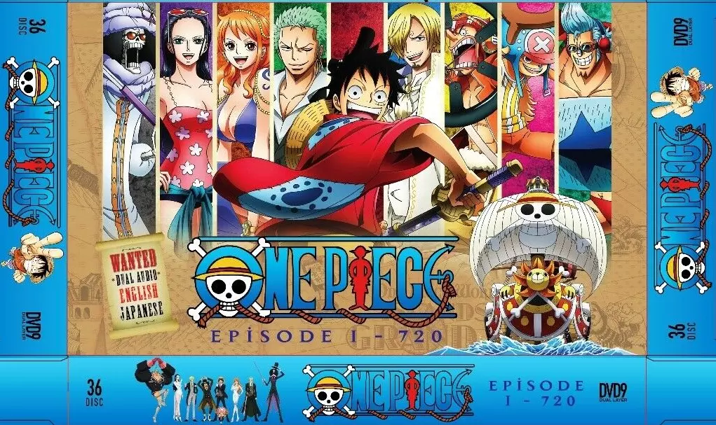 Dvd One Piece Box 2 - Episódios 44 Ao 86 Dublado