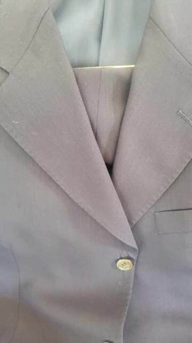 Neiman Marcus Suit Size 42R Navy Blue - Picture 2 of 8