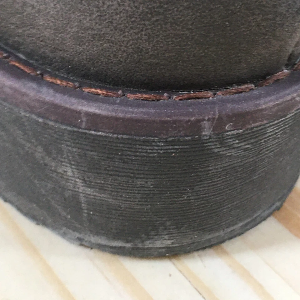 Blowfish Malibu Boots Womens 10 Comet Ankle Booties Wedge Casual Gray Lace Up - Image 4 of 4