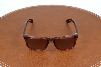 Ray-ban Justin Brown Square Sunglasses 51-16-145