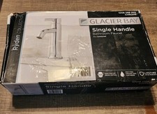 Glacier Bay Ryden Single-Handle Single-Hole Bathroom Faucet in Chrome