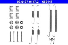 Image of Brake shoe fitting kit 03.0137-9147.2 ATE for BMW 3 3 Coupe 3 Compact