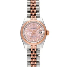 ROLEX Datejust 179171G Pink Case Size 26×26mm Ladies Used Watch #622123