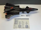 1986 Vintage Hasbro Gijoe Cobra Night Raven S3P Action Figure Battle Jet