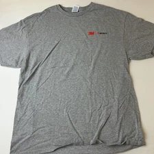 3M Scott Safety Shirt Mens Extra Large Gray Graphic Firefighter Industrial