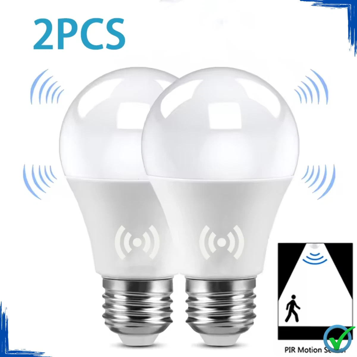 Bombilla LED Inteligente Con Sensor PIR De Movimiento: Luz Automática Para Ahorro De Energía (Casquillo B22)