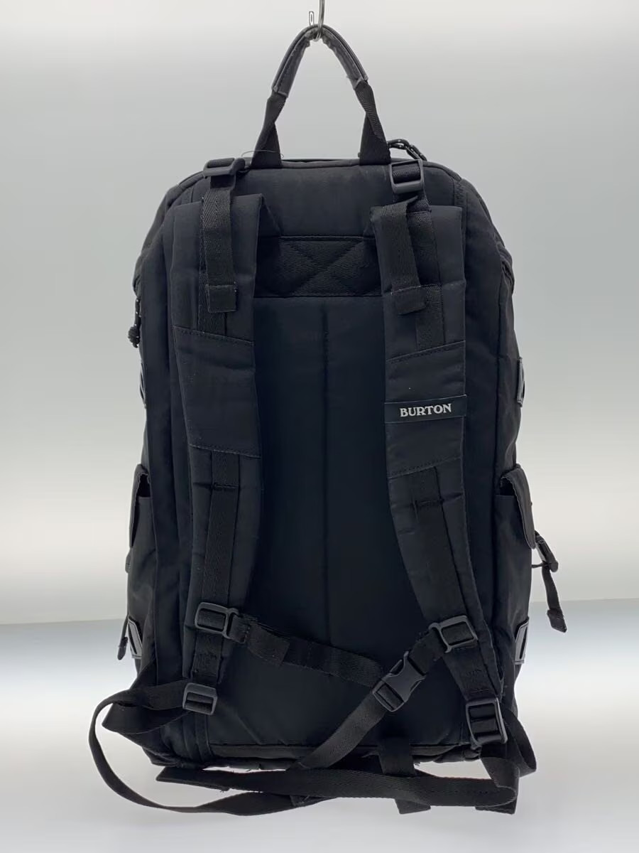 BURTON Backpack Polyester Black Solid from Japan - image 3