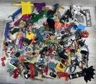 Vintage 70s 80s 90s Toys Mixed Lot Action Figure Various Misc Accessories Parts