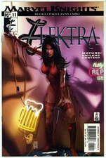 Elektra (2001) #11 NM 9.4 Greg Horn Painted Cover Greg Rucka Story