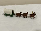 Vintage Moko Lesney Matchbox Diecast Conestoga Covered Wagon & Horse Team