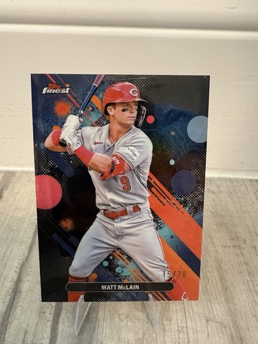 2025 Topps Finest #57 Matt McLain | Baseball Card