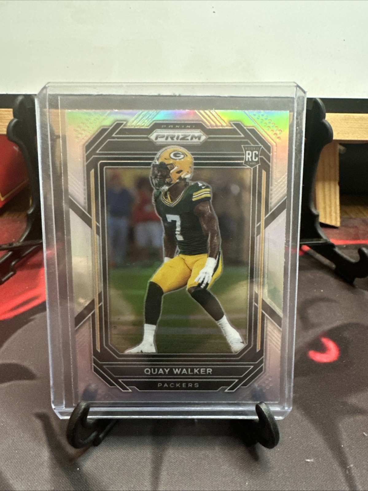 2022 Panini Prizm - Rookies Quay Walker #373 Silver Prizm (RC)