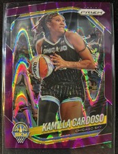 2025 Panini Prizm WNBA - Kamilla Cardoso #89 Pink Prizm /175