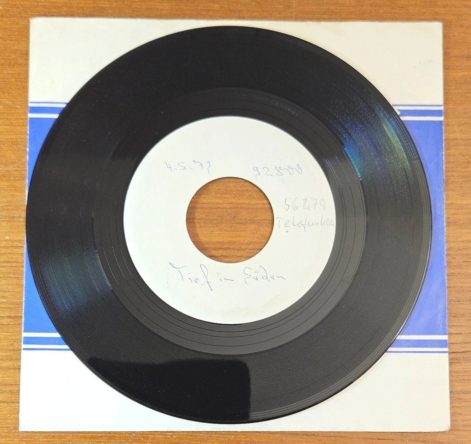 UDO LINDENBERG "Rock'n Roll Band" rare 1973 WL TEST 7" 45 KRAUT ROCK Telefunken - Bild 2 von 3