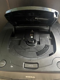 Sega Saturn Model 2 Console MK-80000A Black System 2 Controllers & Manual Tested