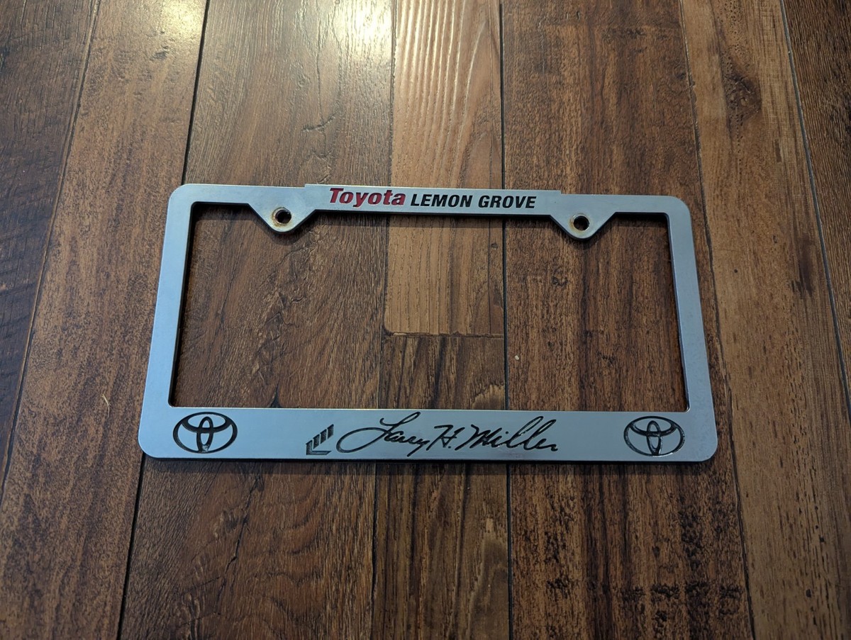Toyota Lemon Grove California Larry H. Miller Plastic Dealer