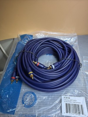 Impact Acoustics Premium Interconnect Velocity 25ft RCA audio video cable