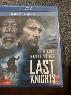 Last Knights (Blu-ray, 2015) Morgan Freeman, Clive Owen RARE OOP NEW SEALED