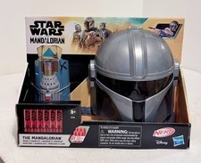 Disney Star Wars Mandalorian Mask Gauntlet Playset-Hasbro-Nerf Darts-NEW