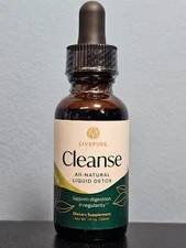Live Pure Cleanse All-Natural Liquid Detox 1 oz - New / Sealed! Exp 12/2029