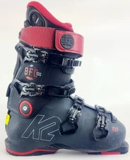 Used $700 Men's K2 BFC 90 Heated Ski Boots Black/Red 24.5 25.5 27.5