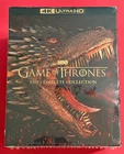 Game of Thrones The Complete Collection 4K UHD Blu-ray  NEW/Light slipcase wear