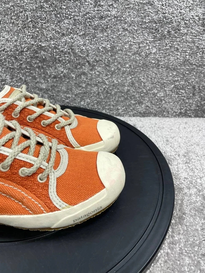 Винтажные женские туфли Patagonia размер 8 США Patrol лосось низкий верх конопля кроссовок - Изображение 2 из 4