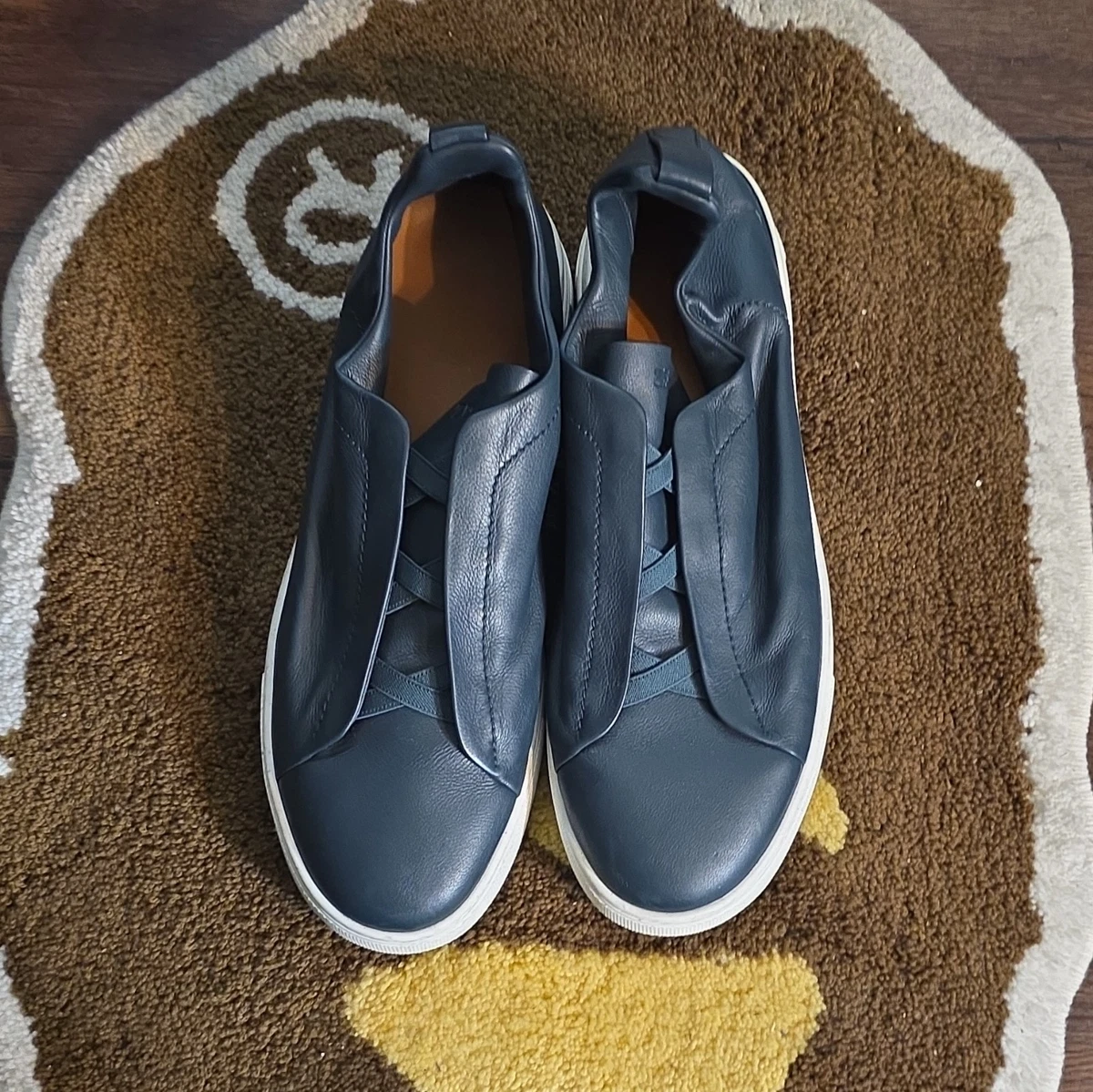 Blue Casual Shoes Ermenegildo Zegna for Men for sale | eBay