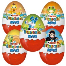 1x kinder Überraschung Maxi Classic Ei Ostern 100 g 5 Motive (69,90 EUR/KG)