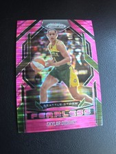 Skylar Diggins 2025 Panini WNBA Prizm #9 Pink Pulsar /75 Seattle Storm