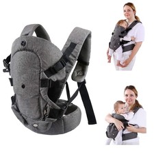 Baby Carrier Newborn to Toddler  Ergonomic Newborn Carriers Flip 4-in-1 Conver...