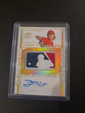 1/1 2024 Leaf Trinity Dasan Hill Auto Prime MLB Logo Patch Silhouette RC TWINS