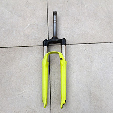 Suntour Mountain Bike Suspension Fork with Steerer Tube Yellow/Black/Silver