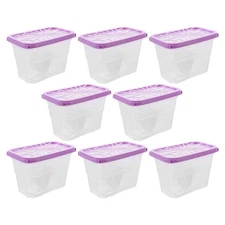 8pcs Moisture Empty Container Leak Proof Empty Box for DIY Refillable