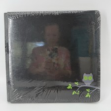 Creative Memories True 12x12 Owl Black Flex-Hinge Scrapbook Album Cover