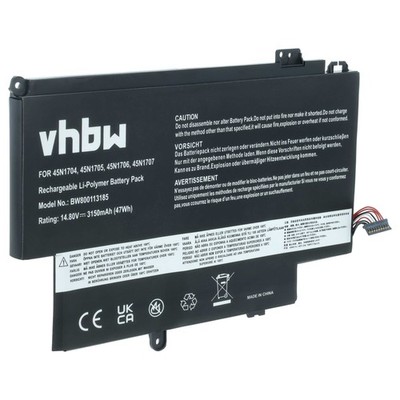 Akku für Lenovo 45N1707 45N1706 45N1705 45N1704 3150mAh 14,8V