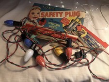 Vintage Noma Christmas Lights-Great For Crafts