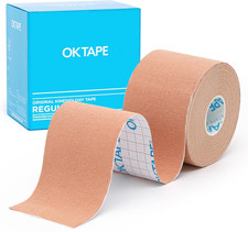Kinesiology Tape, Regular Original Cotton Elastic Athletic Tape for Support and